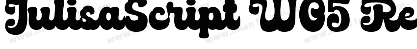 JulisaScript W05 Regular字体转换